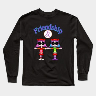 Freindship Anime Long Sleeve T-Shirt